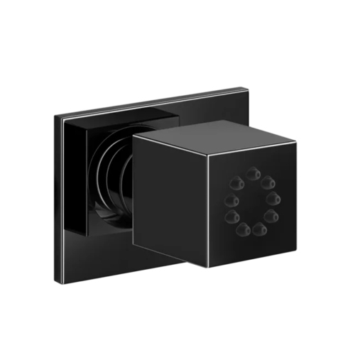 Immagine di Gessi WELLNESS soffione laterale orientabile, finitura black metal PVD 20172#706