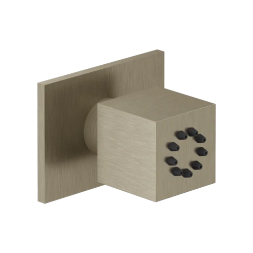 Immagine di Gessi WELLNESS soffione laterale orientabile, finitura finox 20172#149