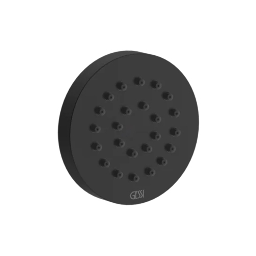 Immagine di Gessi WELLNESS soffione laterale, colore nero finitura opaco 32971#299