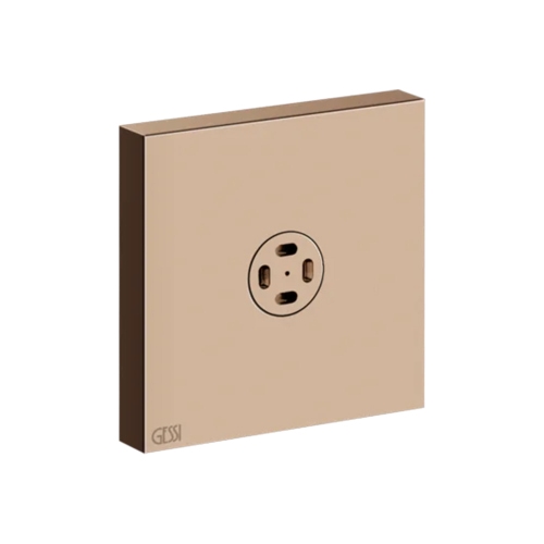 Immagine di Gessi WELLNESS soffione laterale a getto nebulizzato, finitura copper PVD 32979#030