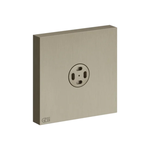 Immagine di Gessi WELLNESS soffione laterale a getto nebulizzato, finitura finox 32979#149