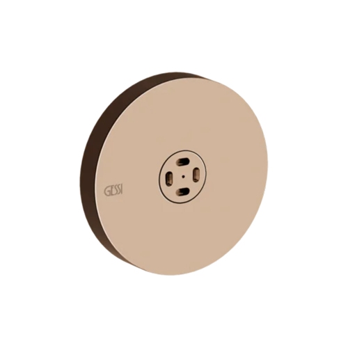 Immagine di Gessi WELLNESS soffione laterale a getto nebulizzato, finitura copper PVD 32977#030