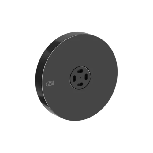 Immagine di Gessi WELLNESS soffione laterale a getto nebulizzato, finitura black metal PVD 32977#706