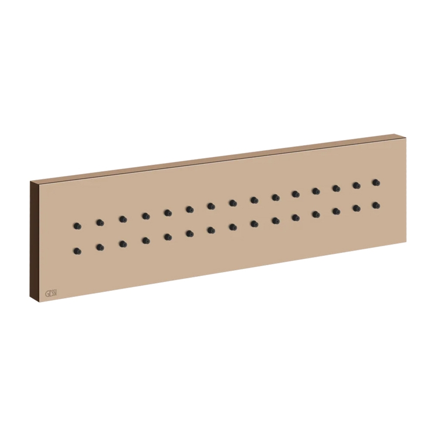 Immagine di Gessi WELLNESS soffione laterale, finitura copper PVD 32975#030