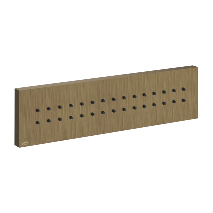 Immagine di Gessi WELLNESS soffione laterale, finitura antique brass 32975#713