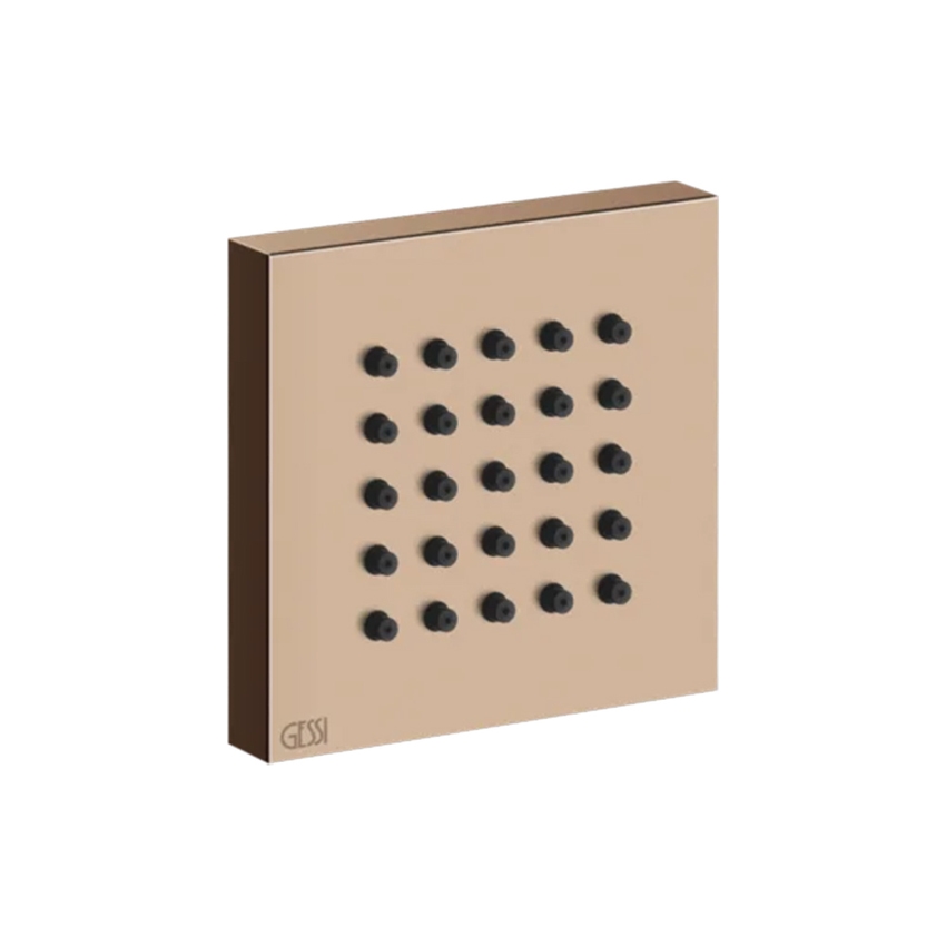 Immagine di Gessi WELLNESS soffione laterale, finitura copper PVD 32973#030