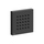 Gessi WELLNESS soffione laterale, finitura black metal PVD 32973#706