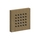 Gessi WELLNESS soffione laterale, finitura antique brass 32973#713