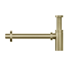 Immagine di Gessi sifone per lavabo da 1 1/4", finitura brushed brass PVD 01377#727