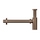 Gessi sifone per lavabo da 1 1/4", finitura Copper Brushed PVD 01377#708
