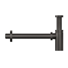 Immagine di Gessi sifone per lavabo da 1 1/4", finitura black metal brushed PVD 01377#707