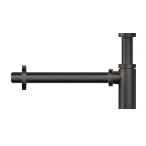 Immagine di Gessi sifone per lavabo da 1 1/4", finitura black metal brushed PVD 01377#707