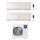 Haier FLEXIS PLUS Climatizzatore a parete dual split inverter Wi-Fi bianco | unità esterna R32 12.5 kW unità interne 7000+7000 BTU 5U125S2SN1FA+AS[20|20]S2SF1FA-MW3