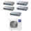 Immagine di Haier CANALIZZATO SLIM Bassa pressione Climatizzatore canalizzabile penta split inverter Wi-Fi | unità esterna R32 12.5 kW unità interne 9000+9000+9000+9000+9000 BTU 5U125S2SN1FA+AD[25|25|25|25|25]S2SS1FA(H)