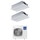 Haier CASSETTE A 1 VIA Climatizzatore a cassetta dual split inverter Wi-Fi bianco | unità esterna R32 12.5 kW unità interne 9000+9000 BTU 5U125S2SN1FA+AB[25|25]S2SA1FA(H)