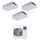 Haier CASSETTE A 1 VIA Climatizzatore a cassetta trial split inverter Wi-Fi bianco | unità esterna R32 12.5 kW unità interne 9000+9000+9000 BTU 5U125S2SN1FA+AB[25|25|25]S2SA1FA(H)