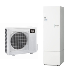 Immagine di Mitsubishi ECODAN MULTI R32 Sistema idronico composto da pompa di calore Inverter ECODAN 8.5 kW con HYDROTANK SMALL reversibile 300 litri PXZ-5F85VG+ERST30D-VM2EE