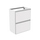 Flaminia CUBIKA base portalabo L.60 cm a terra, con 2 cassetti, per lavabo top, colore bianco finitura opaco CKDI01LBK