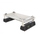 Tecnosystemi INFINITY supporto a pavimento L.125 P.60 cm, con bacinella blue river ivory e basi extreme 100-8 SCD500256