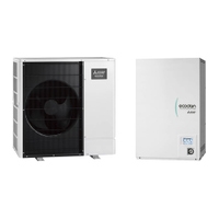 Immagine di Mitsubishi ECODAN PACKAGED R290 Sistema idronico composto da pompa di calore monofase Inverter ECODAN 11.5 kW con HYDROBOX PUZ-WZ115VAA+ERPX-VM2E