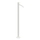 Flaminia LOOK miscelatore monocomando free standing H.111 cm, per lavabo, senza scarico, corpo incasso incluso, colore bianco latte finitura opaco LQ3052LAT