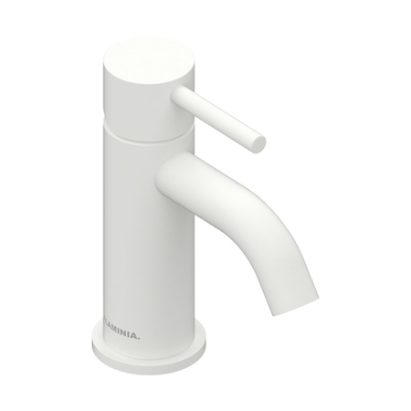 Immagine di Flaminia LOOK miscelatore monocomando, per bidet, senza scarico, colore bianco latte finitura opaco LQ4070LAT