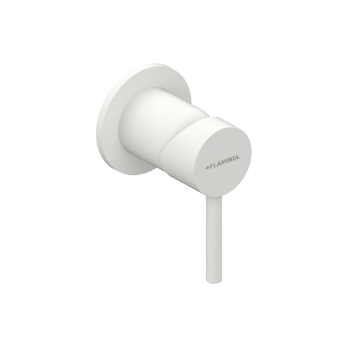 Immagine di Flaminia LOOK miscelatore monocomando per doccia, corpo incasso incluso, finitura bianco latte finitura opaco LQ2560LAT