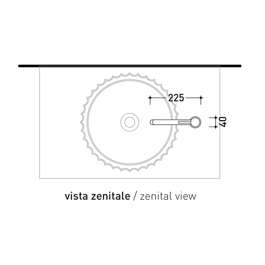 Immagine di Flaminia LOOK miscelatore monocomando H.33 cm, per lavabo, senza scarico, colore bianco latte finitura opaco LQ3055LAT