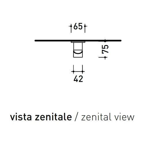 Immagine di Flaminia LOOK miscelatore monocomando per doccia, corpo incasso incluso, finitura bianco latte finitura opaco LQ2560LAT