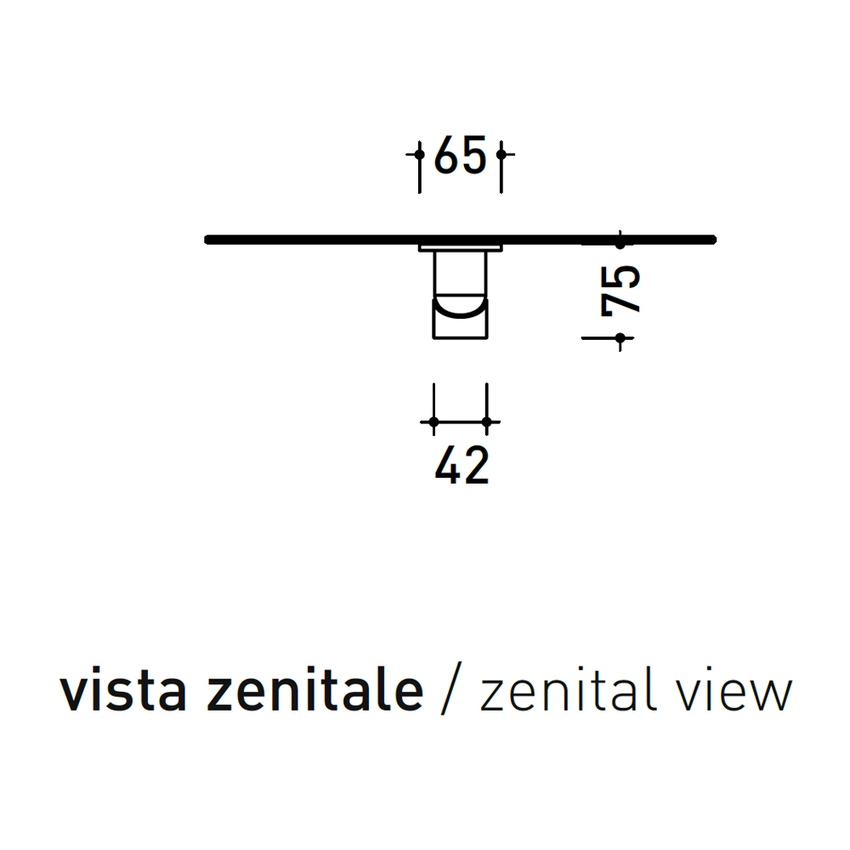 Immagine di Flaminia LOOK miscelatore monocomando per doccia, corpo incasso incluso, finitura bianco latte finitura opaco LQ2560LAT