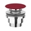 Immagine di Flaminia piletta Stop & Go per lavabi e bidet, con coperchio in ceramica, colore rosso rubens finitura opaco PLCERRU