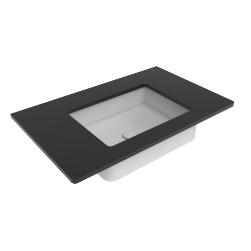 Immagine di Flaminia MINIWASH 48 lavabo 48 cm sottopiano, senza troppopieno, smaltato esternamente, colore bianco latte finitura opaco MW48SPLAT