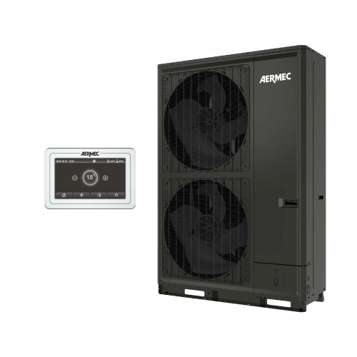 Immagine di Aermec HMI R32 Pompa di calore reversibile Inverter condensata ad aria 26 kW trifase HMI260T