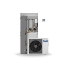 Immagine di Baxi CSI IN AURIGA COMPACT+ 6M sistema ad incasso con integrazione solo elettrica con pompa di calore monofase 6 kW, bollitore 150 litri, e pannello di comando A7837720+A7874857