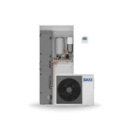Immagine di Baxi CSI IN AURIGA COMPACT+ 6M sistema ad incasso con integrazione solo elettrica con pompa di calore monofase 6 kW, bollitore 150 litri, e pannello di comando A7837720+A7874857