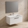 Ideal Standard I.LIFE B set L.100 cm con mobile sottolavabo, colore bianco finitura opaco, lavabo, colore bianco finitura lucido, specchio rettangolare T5275DU+T460301