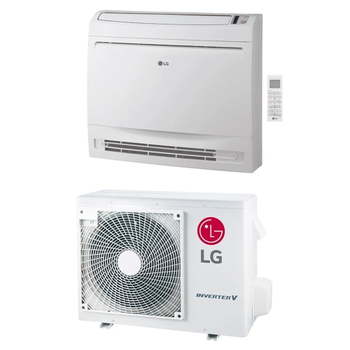Immagine di LG Console Climatizzatore monosplit inverter | unità esterna e unità interna 12000 BTU UQ12F.NA0+UUA1.UL0