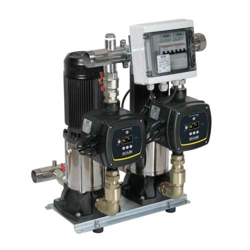 Immagine di Dab Pumps 2 KVC AD 70/120 T / T gruppo di pressurizzazione con 2 pompe centrifughe multistadio verticali, con active driver plus, potenza nominale 3 kW 60122668