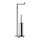 Gessi EMPORIO ACCESSORI piantana da terra con porta rotolo e porta scopino, finitura cromo 38942#031