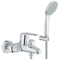 Eurodisc Cosmo Miscelatore Monocomando Vasca Doccia con Dotazione Doccia finitura cromo