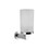 Immagine di Gessi EMPORIO ACCESSORI porta bicchiere a parete, in vetro satinato, finitura cromo 38809#031