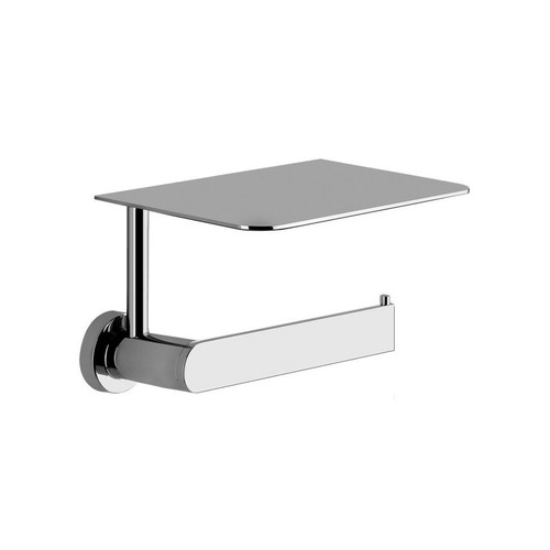 Immagine di Gessi EMPORIO ACCESSORI porta rotolo a parete con coperchio, finitura cromo 38855#031