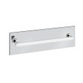 Immagine di Gessi EMPORIO ACCESSORI maniglia e portasalvietta L.45 cm per vetro, finitura cromo 38918#031