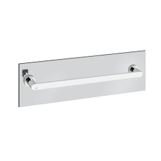 Immagine di Gessi EMPORIO ACCESSORI maniglia e portasalvietta L.45 cm per vetro, finitura cromo 38918#031