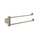 Gessi EMPORIO ACCESSORI porta salviette doppio, orientabile, finitura finox brushed nickel 63617#149