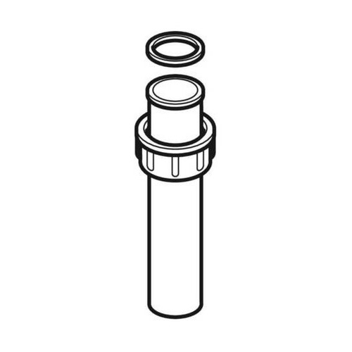 Immagine di Geberit Raccordo diritto con dado di raccordo ø 50mm RG 60x1/8" H 20cm 152.162.16.1