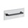 Gessi EMPORIO ACCESSORI maniglia e portasalvietta L.30 cm per vetro, colore nero finitura opaco 38911#299