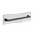 Gessi EMPORIO ACCESSORI maniglia e portasalvietta L.45 cm per vetro, colore nero finitura opaco 38918#299