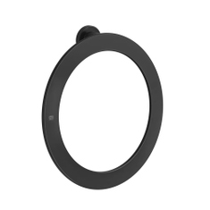 Immagine di Gessi EMPORIO ACCESSORI porta salvietta ad anello, colore nero finitura opaco 38909#299