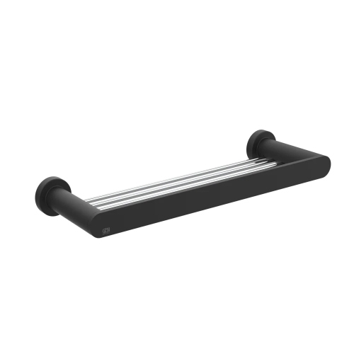 Immagine di Gessi EMPORIO ACCESSORI mensola a parete L.30 cm, finitura colore nero finitura opaco 38945#299